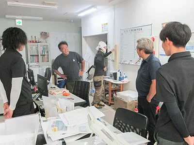 ある1日の流れ_営繕